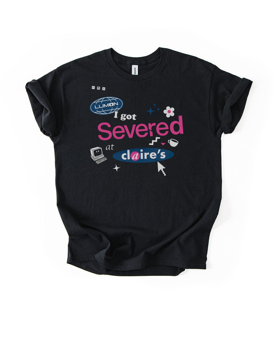 I got Severed at Claire's! Unisex Softy Style Tshirt, size small