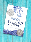 This One Summer graphic novel paperback, by Mariko Tamaki (Author), Jillian Tamaki (Illustrator)