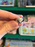 No Ice Heart Ring, stainless steel signet ring
