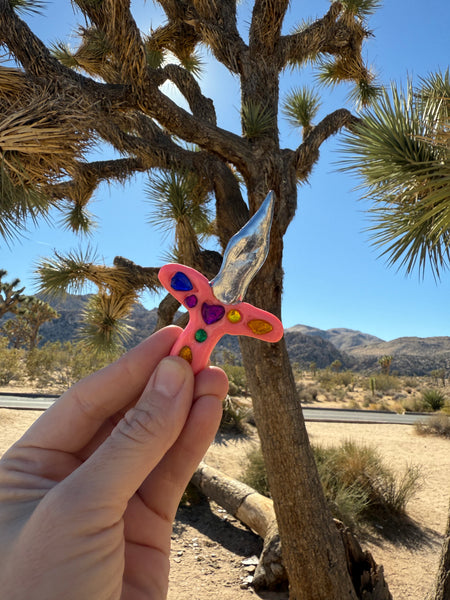 A Weird Little Object 14, the first pink sword