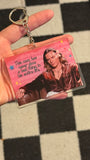 Lestat Keychain, this man has never done a bad thing in his life! XL size at 4 inches