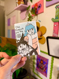 The Princess and the Fool 6 page mini zine, 3x2 inches