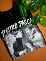 Pedro Pascal is Punk on black, soft unisex shirt.