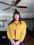 Mustard Vintage Guess Jacket in size large
