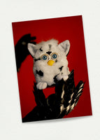 Furby and Gloves, luster archival print, 5x7 inches, open edition.