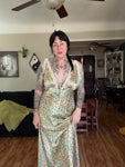 Wild Fable shiny silk floral dress new with tags ($35) XL