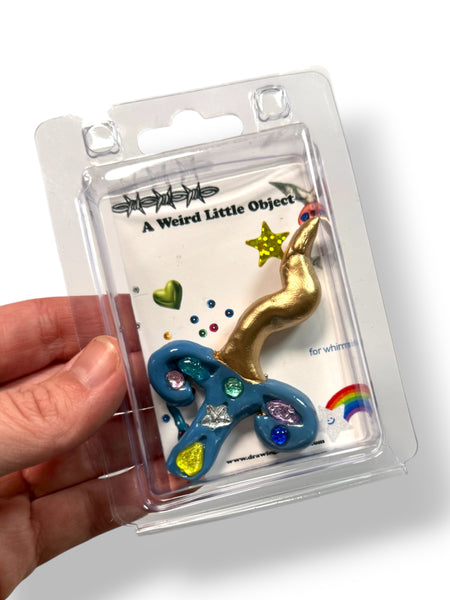 A Weird Little Object 5, blue sword