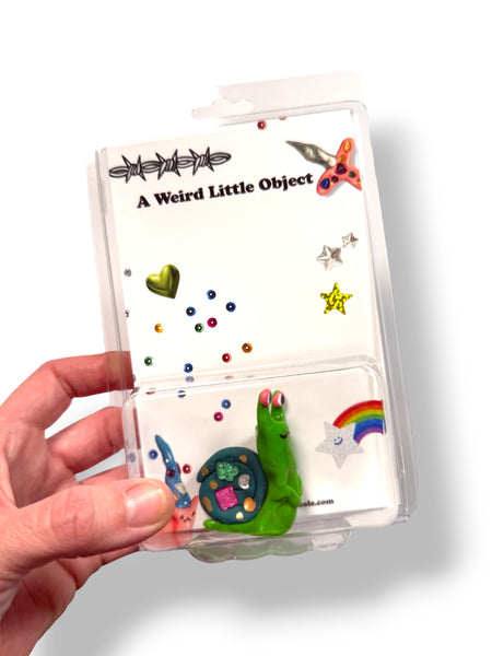 A Weird Little Object 3, huge green snail