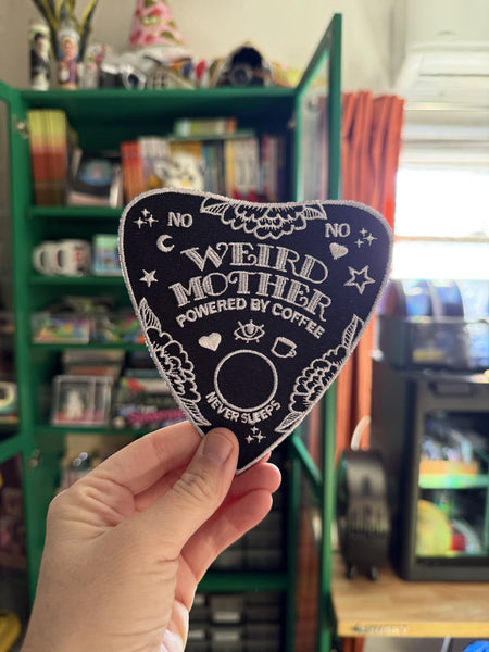 Ouija Planchette Weird Mother Patch 4 inches tall