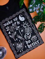 Wake Up & Do Better Unisex Shirt designed by Jade Quail