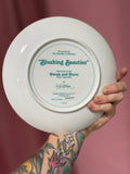 Blushing Beauties, Vintage Petals And Purrs Plate By Bob Harrison Hamilton Collection