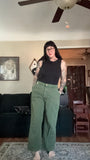 XL Olive Green Big Bud Press Very Used pants!