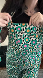 Lucy and Yak Floral Overalls, US 12R or UK size 16R. Plus size, cute. Fits great. Not made anymore.