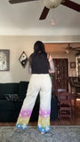 Air Brushed Western Pants butterflies size Large Big Bud Press never worn