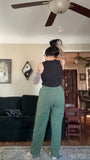Medium Big Bud Trousers in Olive, looks well love, soft. Never really wore personally!