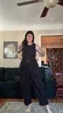 Black Lucy and Yak Trousers fitted waits 38R, plus size