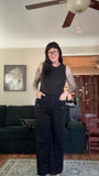 Midnight Hour XL Scorpion Pants with stretch never worn