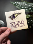 90s Eye Cartoon Weird Mother 3x3 inch Square Sticker