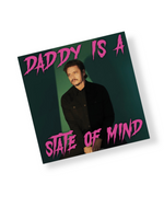 Daddy is a State of Mind Pedro Pascal Pink Glitter Ecologic 