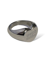 Weird Mother Stainless Steel Heart Signet ring. Sizes 6-10.