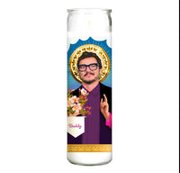 Pedro Pascal Prayer Candle Sticker (candle not included) 4x6 by TheFive15