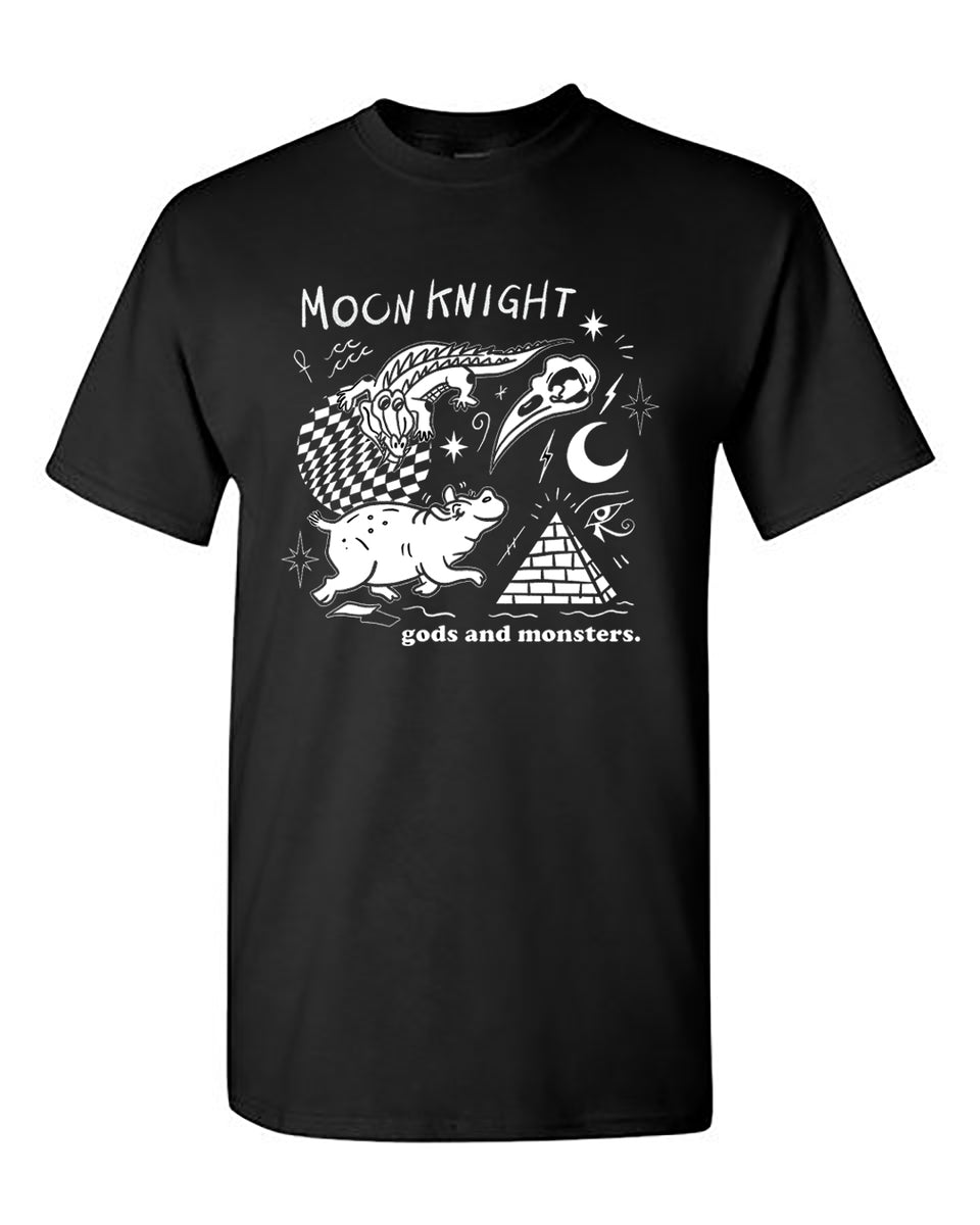 Moonknight Khonshu, Ammit and Taweret shirt. Black unisex. (Printed by ...