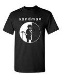 The Sandman / Bauhaus Mash up Shirt in Unisex black